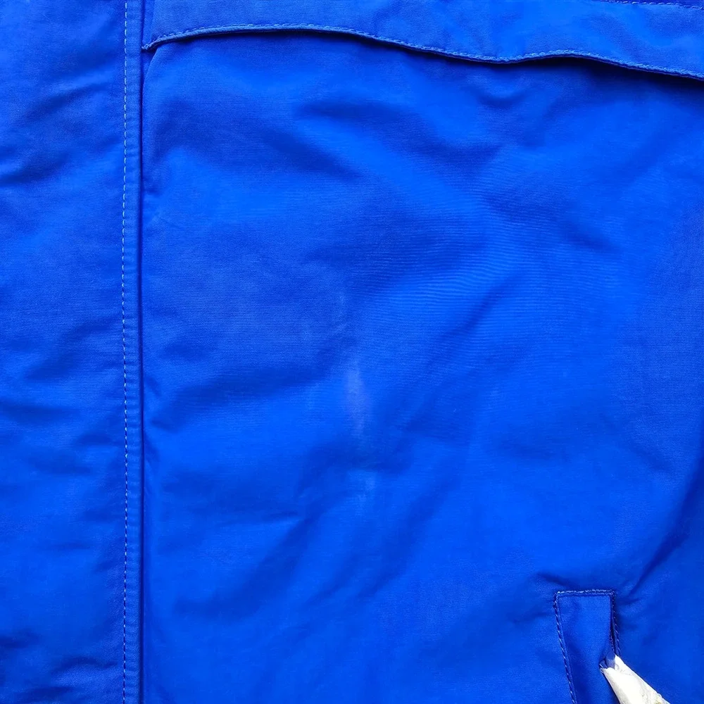 AT&T Solution Provider Jacket Mens XL Blue Lands End‎ Fleece Employee Uniform